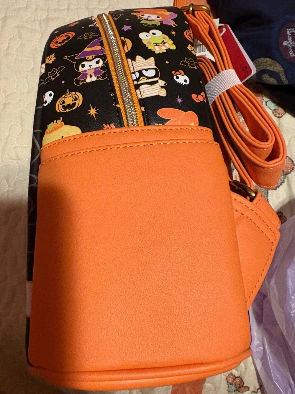 Loungefly Kids Halloween Sanrio Character Backpack - Black & Orange & Purple